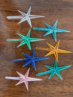 Medium hot top ceramic tree star topper