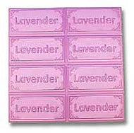 LAVENDER BAR SOAP MOLD