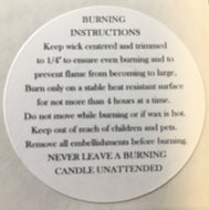 PILLAR WARNING LABEL