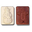 SNOWMAN GINGERBREAD SOAP MOLD