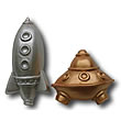 SPACESHIPS SOAP MOLD