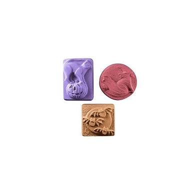 Purple Round 8-Cavity Silicone Soap Mold – World of Aromas