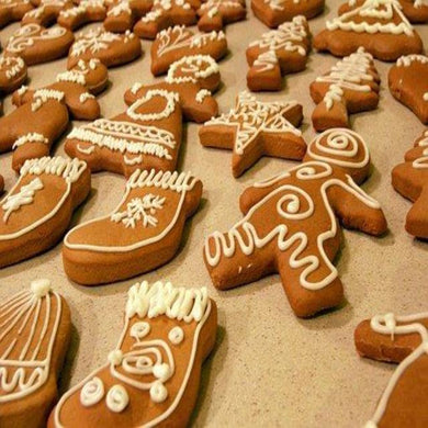 Iced Gingerbread Cookie