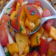 Mango Peach Salsa (PEAK)