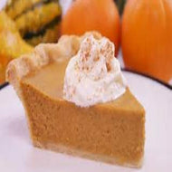 Sweet Vanilla Pumpkin Pie